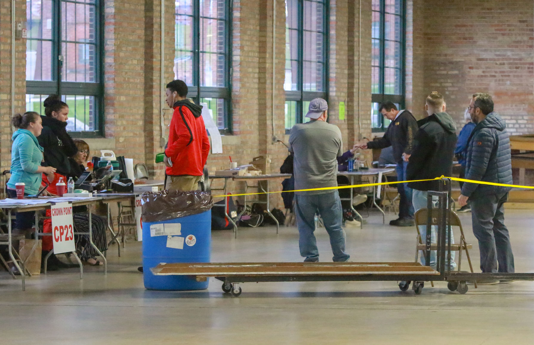 Voters turn out at Lake County Fairgrounds polling place